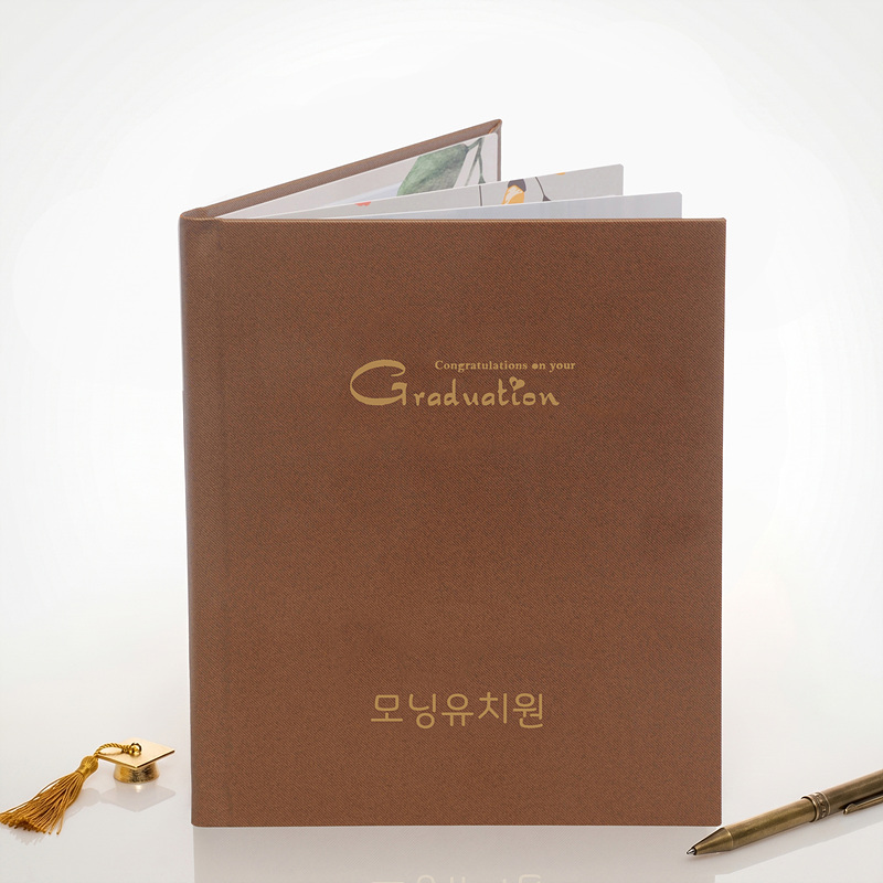 모닝아이포토 유치원 졸업앨범 실물 제작 견본